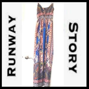 🔥SALE🔥Runway Story Boho Maxi Dress